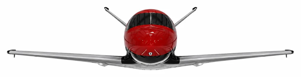 Cirrus SF50 Vision Jet, front view